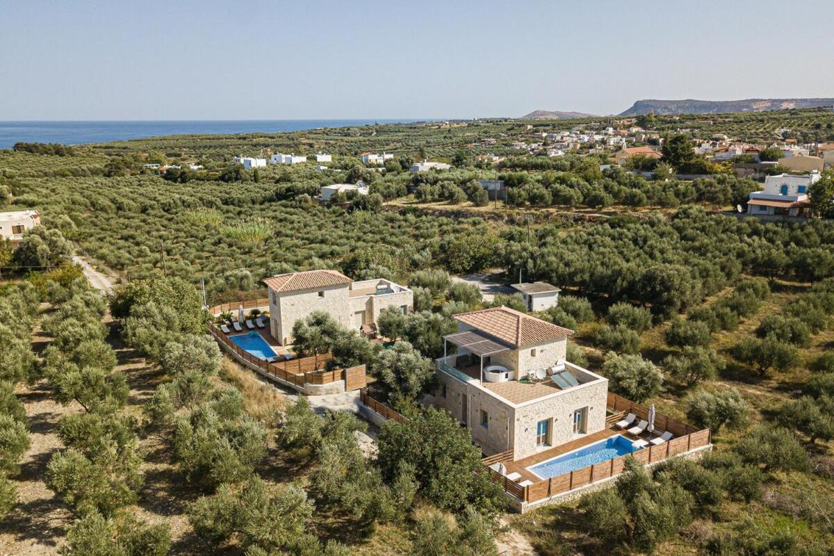 Villa Vera - With Private Heated Pool & Jacuzzi Pangalochori Exterior foto